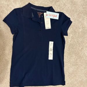 NWT kids navy polo shirt